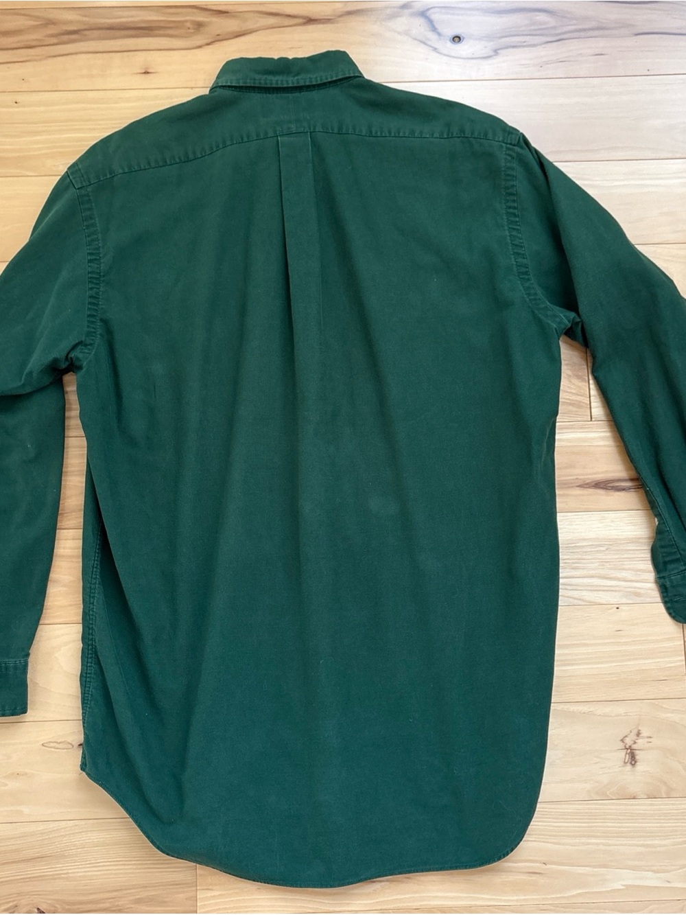 Ralph Lauren Blake Collection Men's Dark Green Button-Down Shirt Medium Classic - Picture 5 of 7